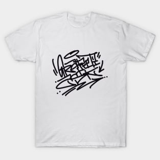 graffiti tag T-Shirt